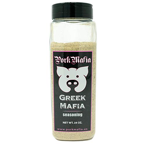 PorkMafia Greek Mafia Seasoning 24 oz - Authentic Greek BBQ Rub for Lamb, Pork & Chicken | Perfect for Grilling, Roasting & Outdoor Cooking