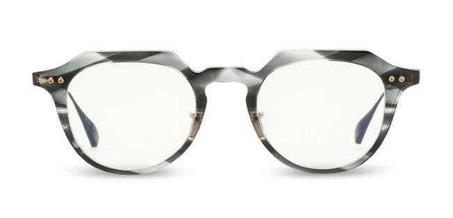 DITA OKU INK SWIRL BLA 4922 Stylish Eyeglass Frames for Men & Women - Premium Acetate Sunglasses for Fashion & UV Protection - Perfect for Daily Wear, Office & Outdoor Activities