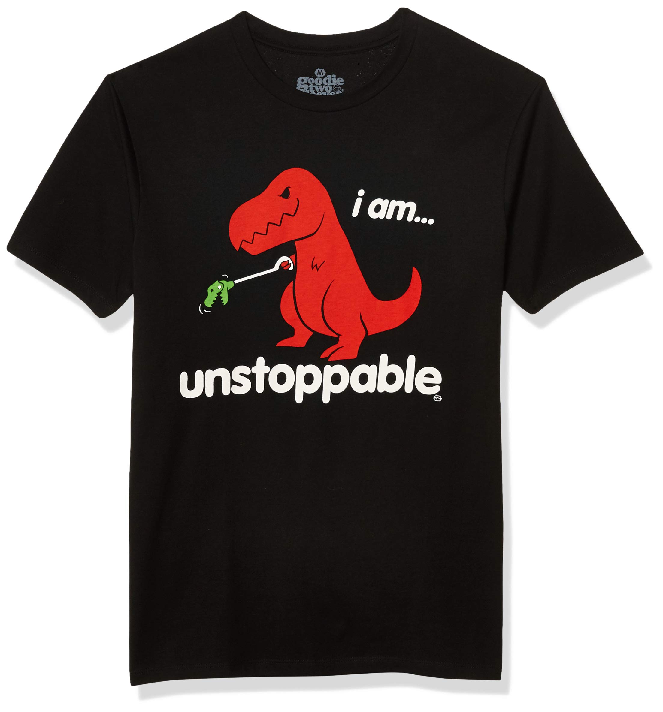Goodie Two Sleeves Men's Unstoppable Graphic T-Shirt - Comfortable Cotton Tee for Casual Wear & Everyday Outfits