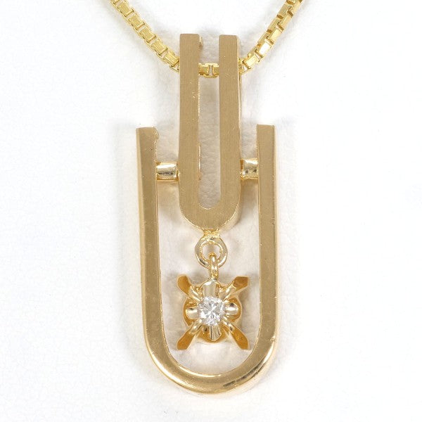 18K Yellow Gold Diamond Necklace for Women - Elegant & Durable Fine Jewelry Gift for Anniversary, Wedding, or Special Occasion
