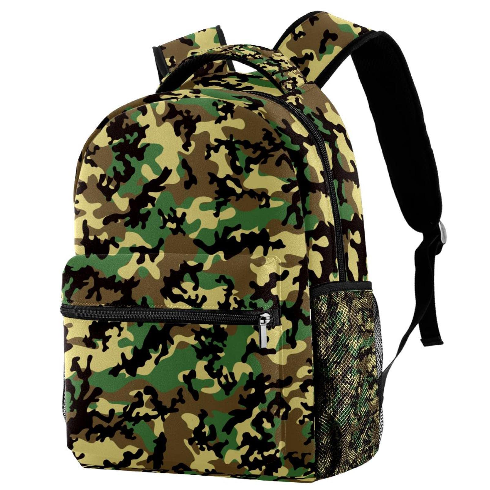 Camouflage Backpack for Women & Men - School, Travel & Hiking