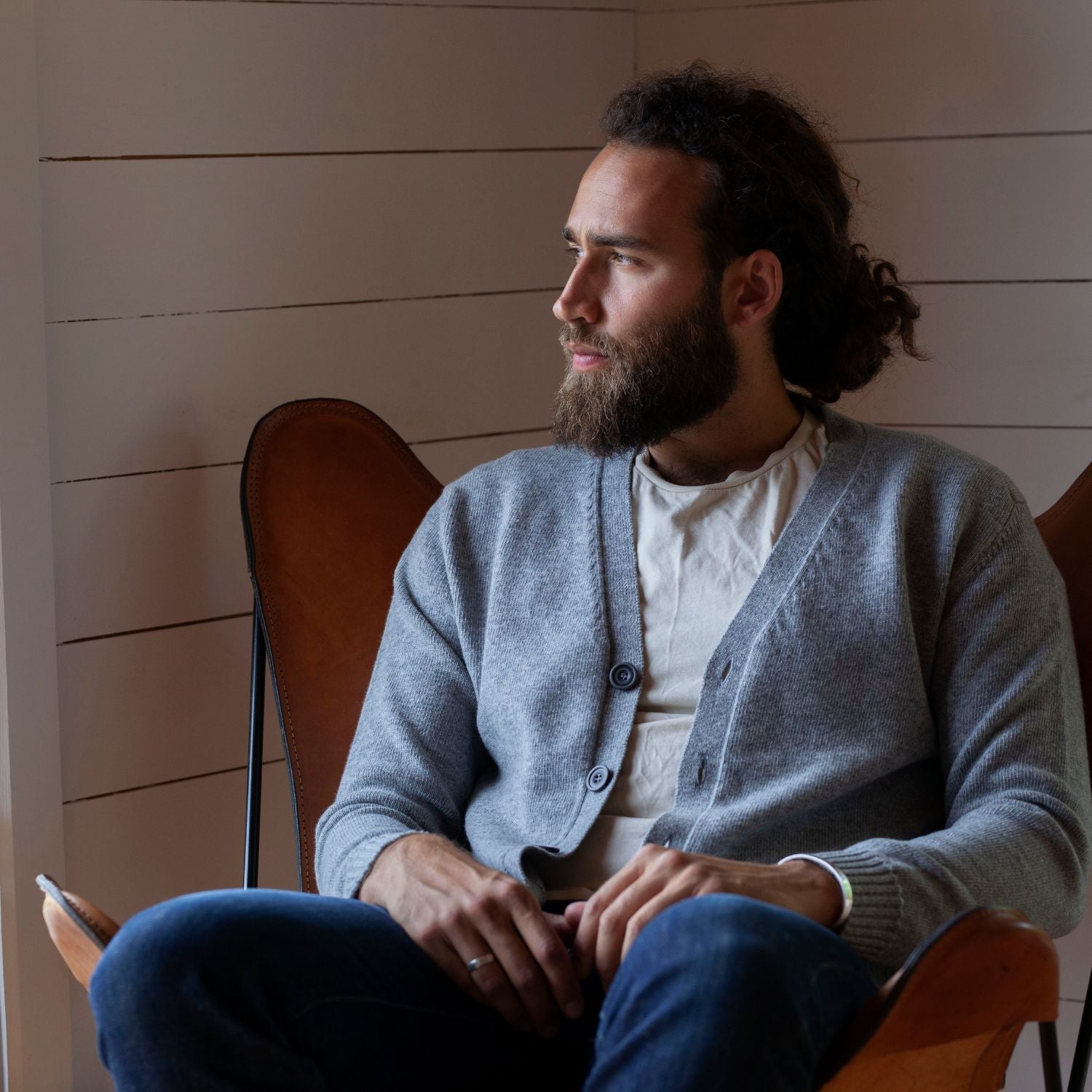 Men's Classic Cardigan Sweater - Soft Knit Button-Up Cardigan for Men | Perfect for Office, Casual Wear & Fall Layering