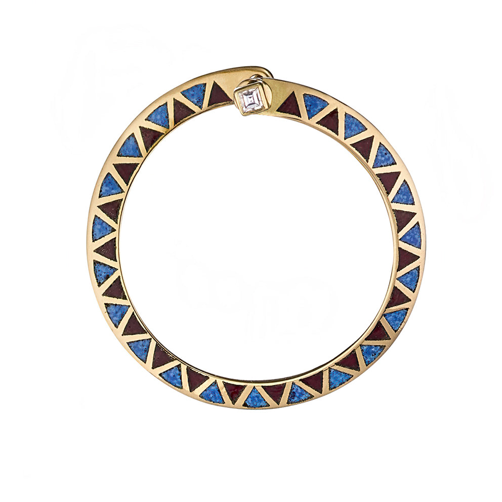 Stylish Spiral Hoop Earrings with Chevron Pattern - Trendy Boho Jewelry for Women | Perfect for Parties, Weddings & Everyday Wear