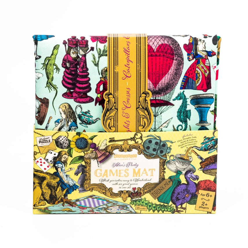 Alice's Party Games Mat - Fun Interactive Floor Mat for Kids & Adults - Perfect for Family Game Nights, Birthday Parties & Indoor Activities