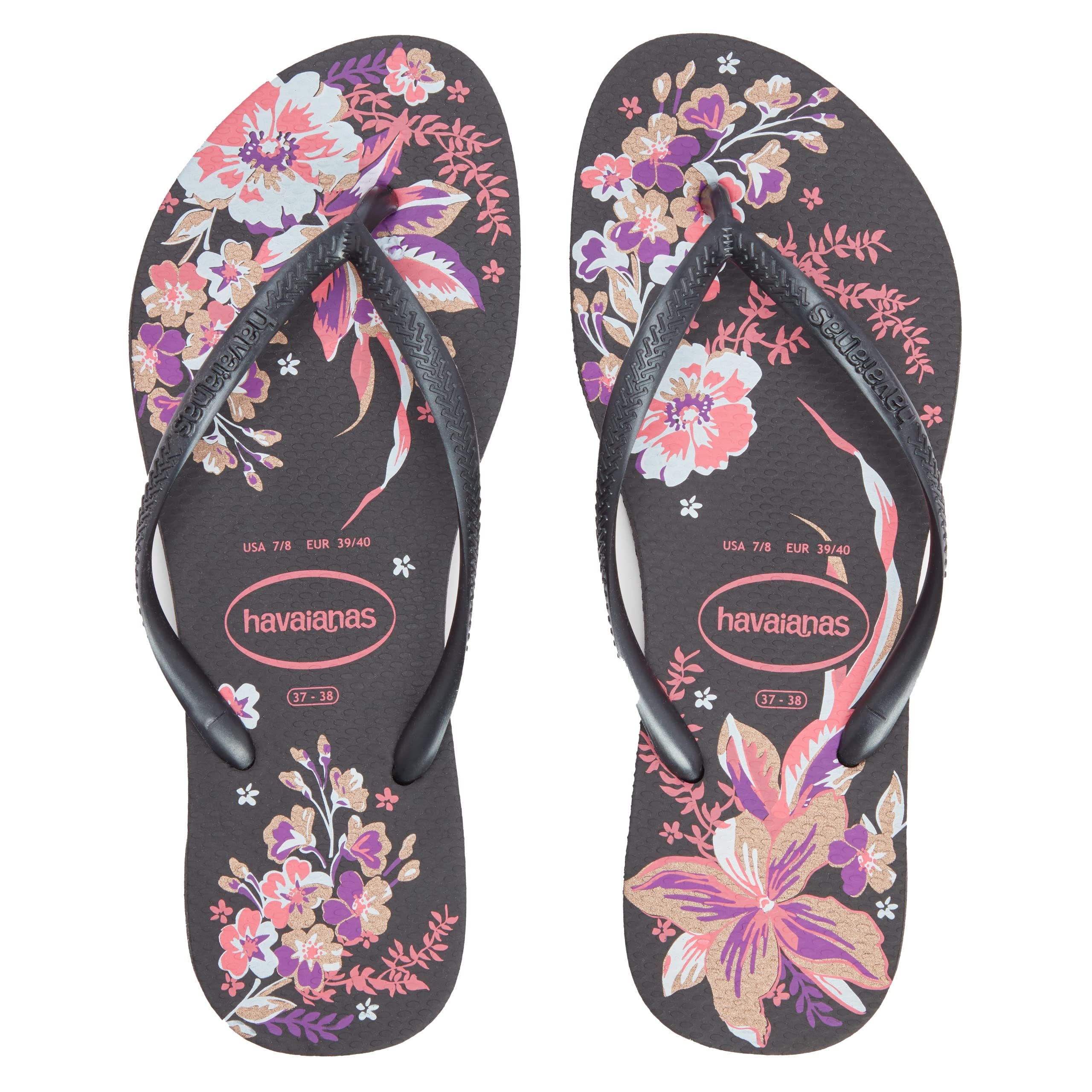 Havaianas Women's Slim Organic Flip Flops - Comfortable Beach Sandals for Summer, Pool, and Vacation Wear
