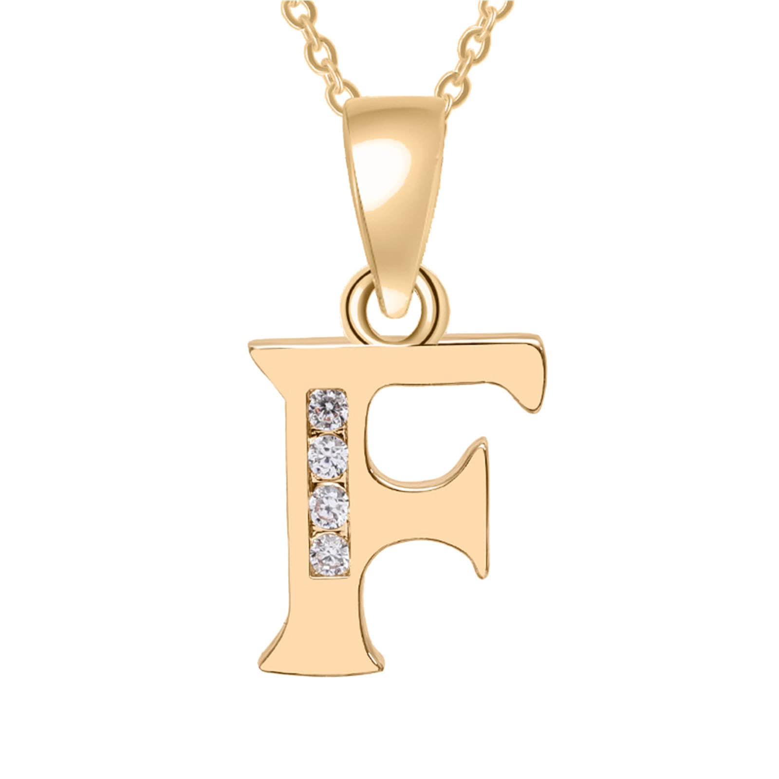 Personalized 26 English Letter Name Necklace for Women - Fashion Jewelry Gift for Her, Perfect for Birthdays, Anniversaries & Special Occasions