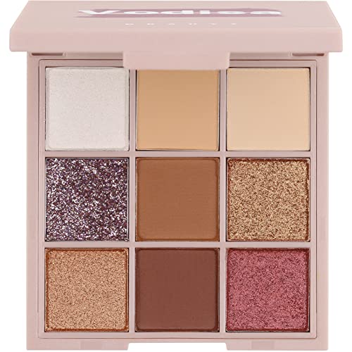 Vodisa Eyeshadow Palette - Smooth Matte & Shimmer Glitter Eye Makeup with High Pigment, Blendable & Long Lasting Neutral Nudes - Perfect for Everyday Wear, Party & Travel Makeup (Natural Nudes)