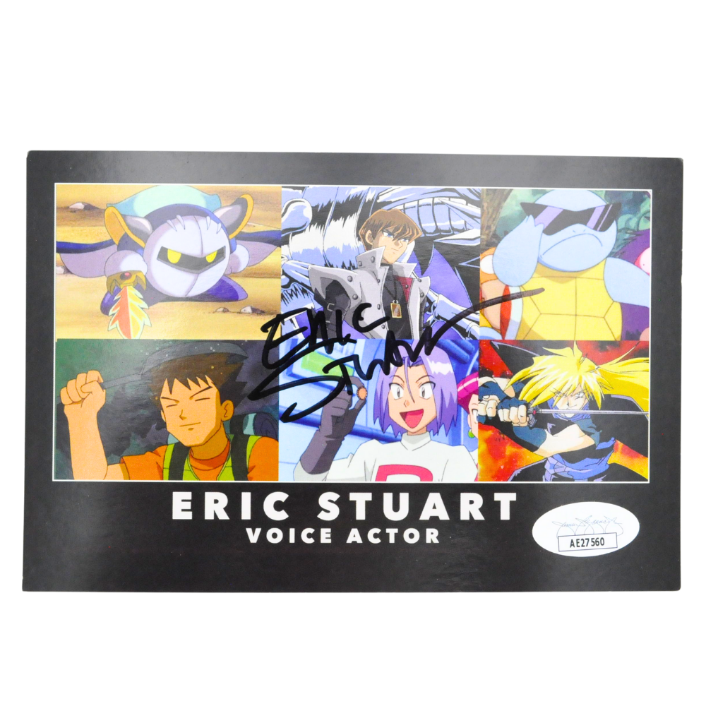 Eric Stuart Autographed Art Card - JSA Certified Collectible - Perfect for Fans, Memorabilia Collectors & Display