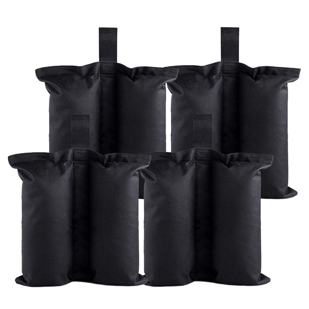 Onnicno 4-Pack Canopy Tent Weights Sand Bags - Heavy Duty Leg Weights for Pop Up Canopies, Outdoor Events & Beach Tents - Perfect for Parties, Camping & Market Stalls