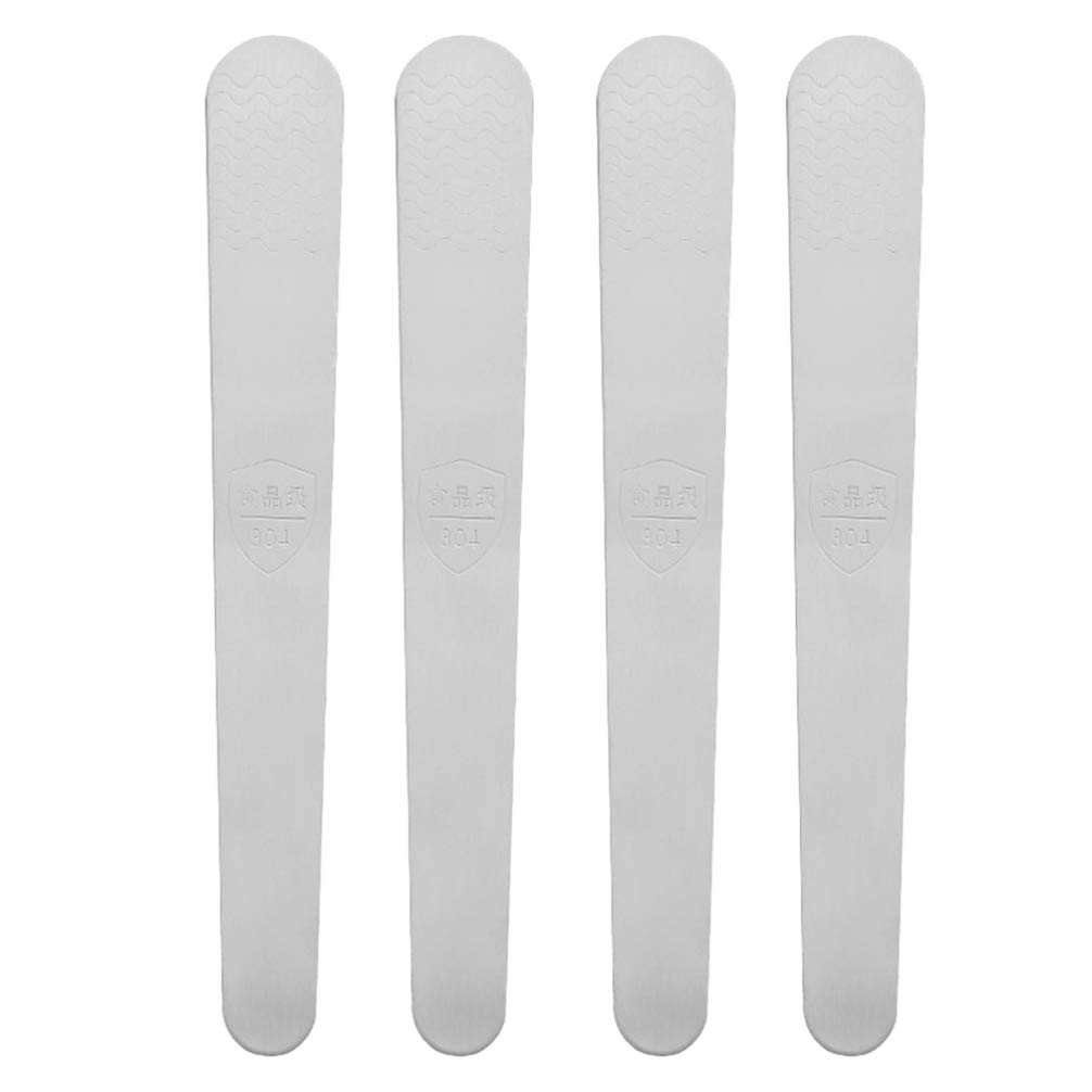Stainless Steel Dumpling Maker Spoon - 4pcs Ravioli & Pierogi Filling Tool for Home Kitchen & Restaurant Use - Perfect for Making Dumplings, Wontons, and Pastries