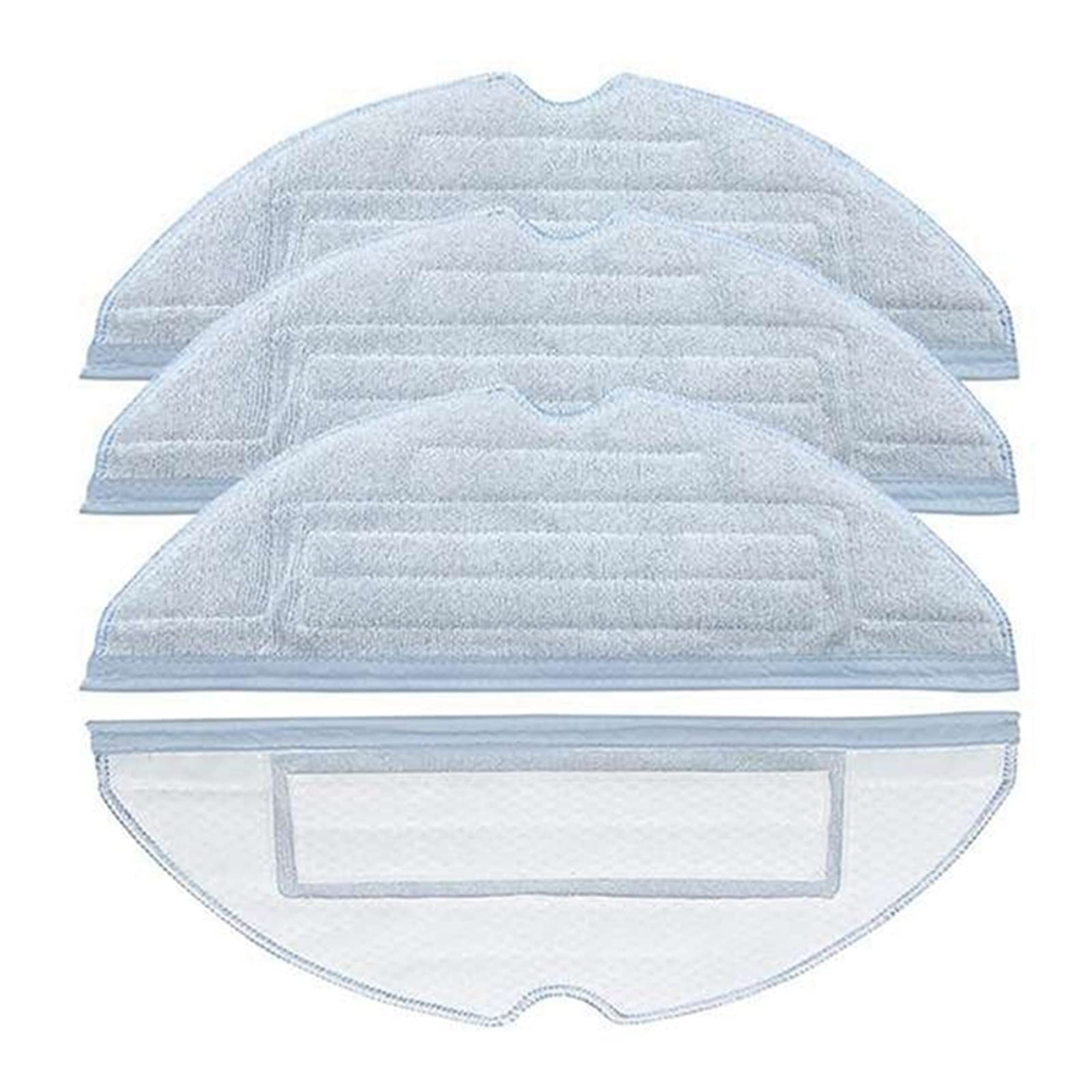 BIMEOW Disposable Mop Cloth Compatible with Stone S7 & T7S Plus Robot Vacuum - Vibrating Cleaning Pads (Violet) - Perfect for Hardwood Floors, Tile & Pet Hair Removal