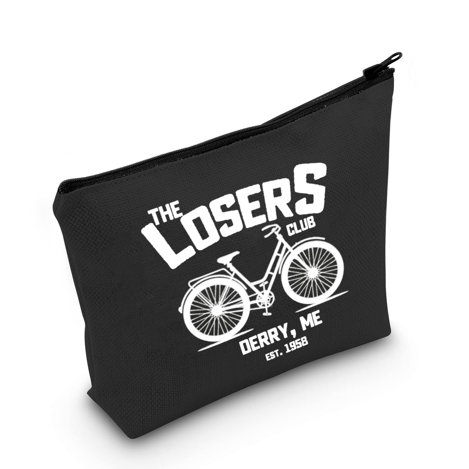 TOBGBE The Losers Club Makeup Bag - Stephen King IT Movie Merchandise - Horror Novel Gift for Fans - Perfect for Cosplay, Conventions & Collectors