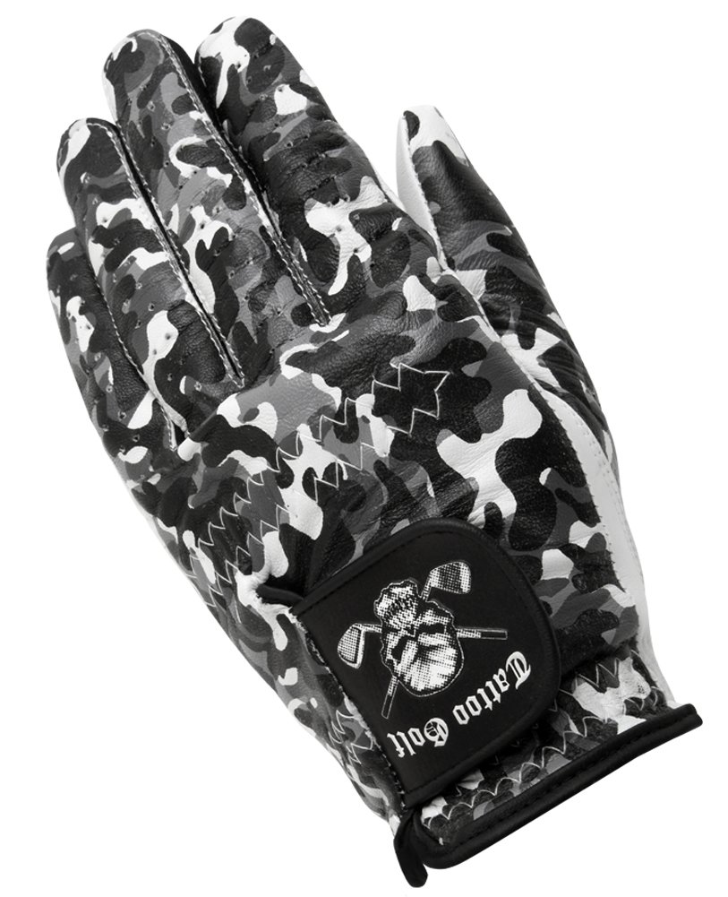 Premium Men's Golf Gloves for Tattoo Artists & Golfers - Breathable White Leather Golfing Gloves - Perfect for Driving Range, Course Play & Tattoo Studio Comfort