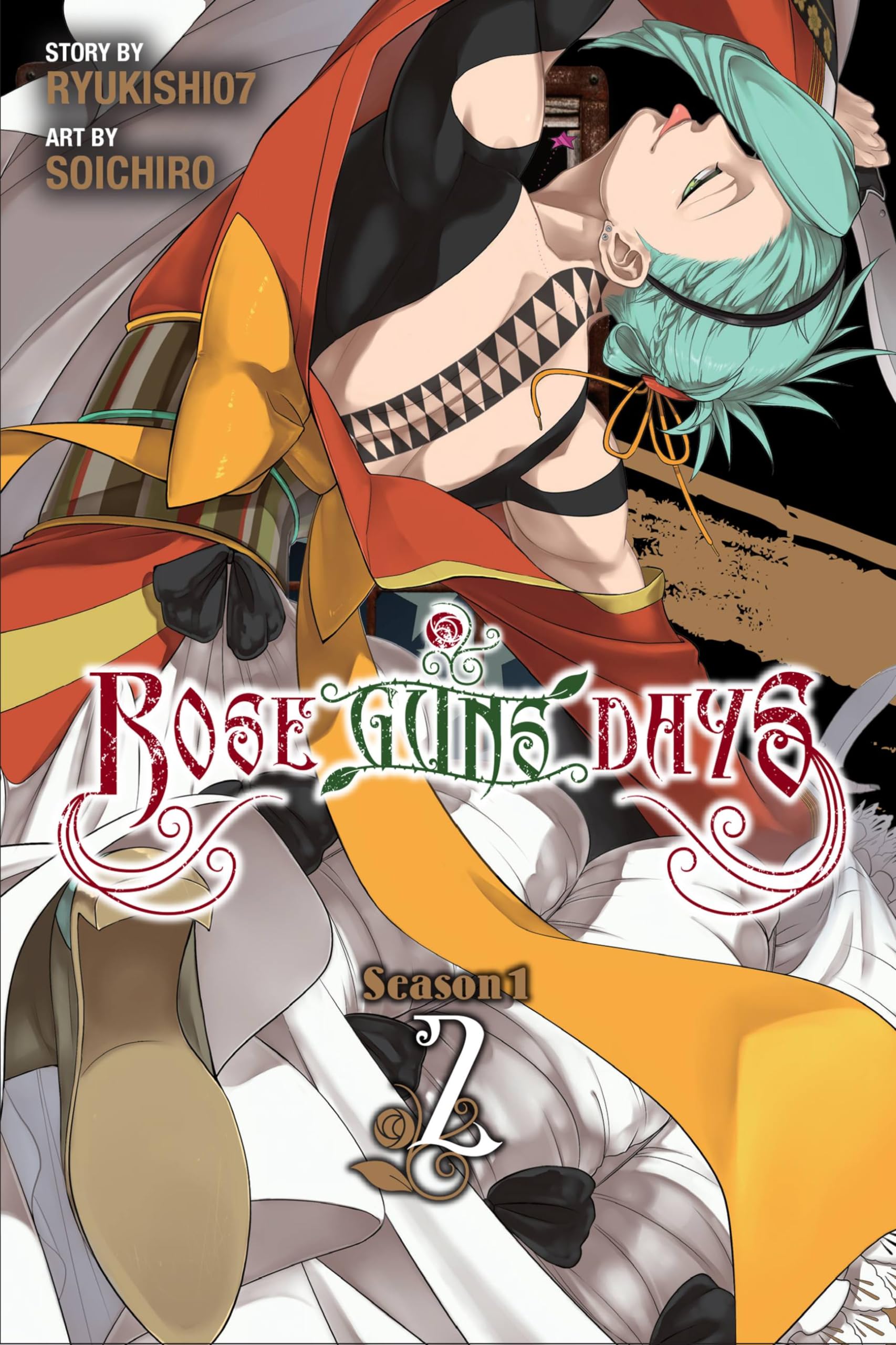 Rose Guns Days Season 1 Vol. 2 - Anime DVD Collection | Action, Drama Series | Perfect for Anime Fans & Collectors | Great for Binge-Watching & Gift Giving