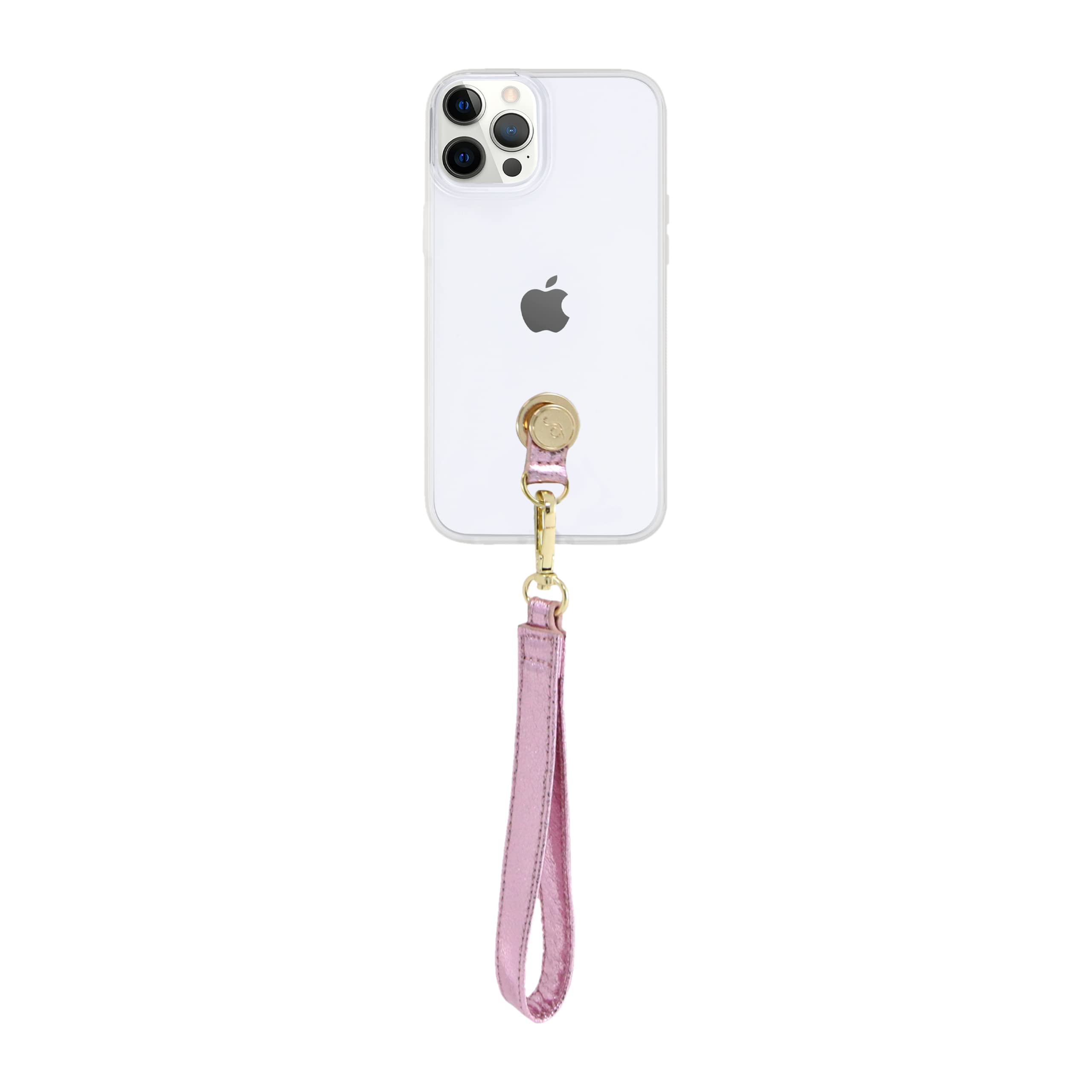 Sonix Vegan Leather Phone Wrist Strap with Adhesive - Secure & Stylish Phone Holder for Running, Shopping, and Travel