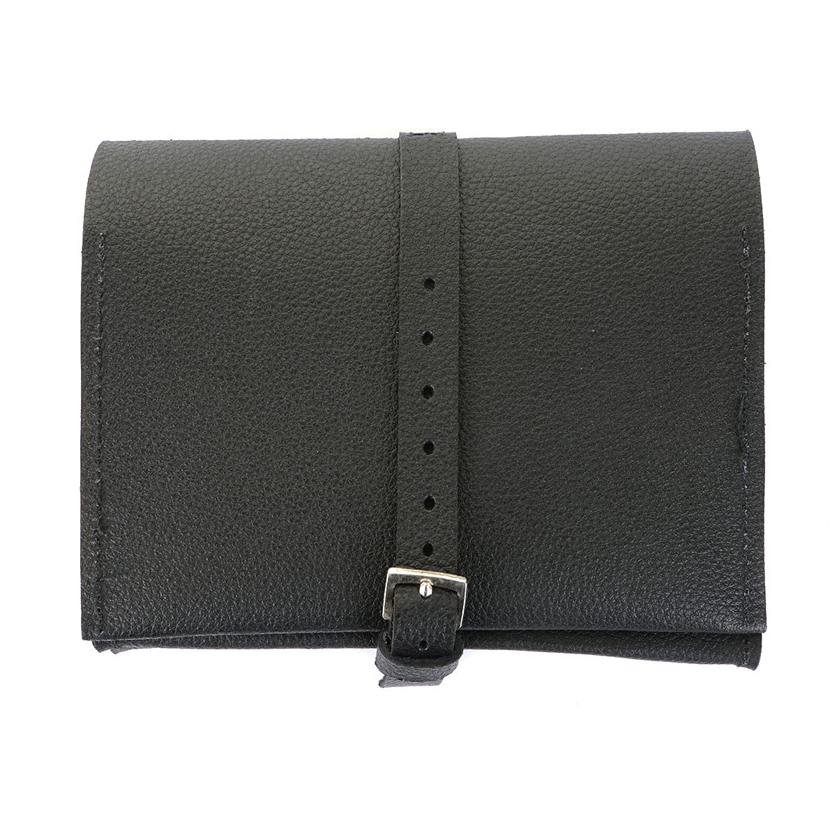 WW2 German Soldier Wallet Reproduction - Authentic Black Leather Military Wallet for Collectors & Reenactors | Perfect for WWII Events, Cosplay & Historical Displays