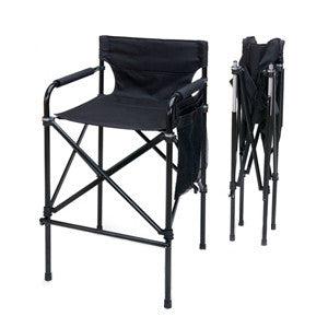 Tuscany Pro Tall Director Chair (CC63T) - Sturdy Folding Chair for Film Sets, Photography & Outdoor Events - Perfect for Directors, Crew & Event Seating