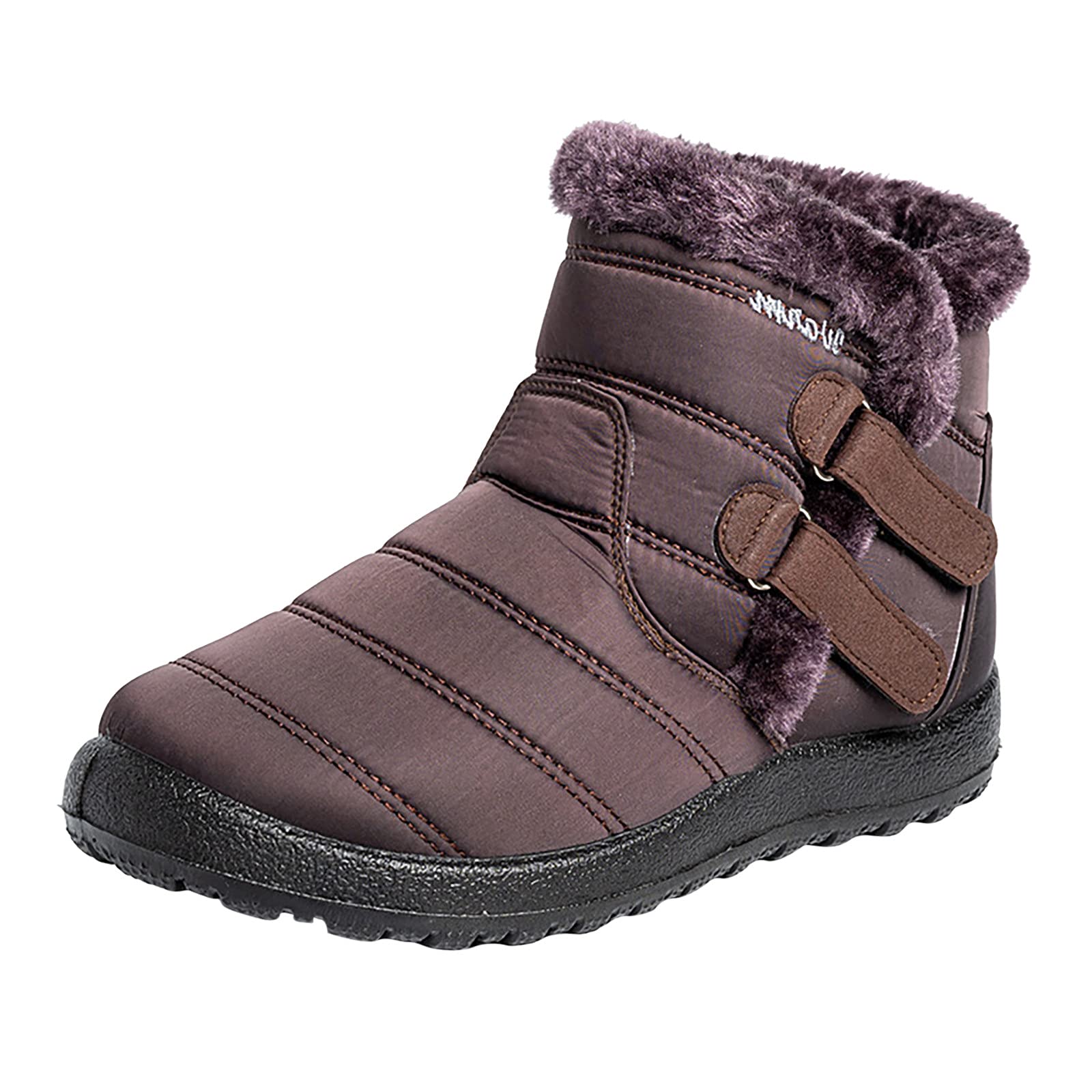 Kaitobe Women's Western Boots - Faux Fur Lined Winter Snow Boots for Cowgirl Style | Warm & Comfortable for Winter Riding, Outdoor Activities & Fashion