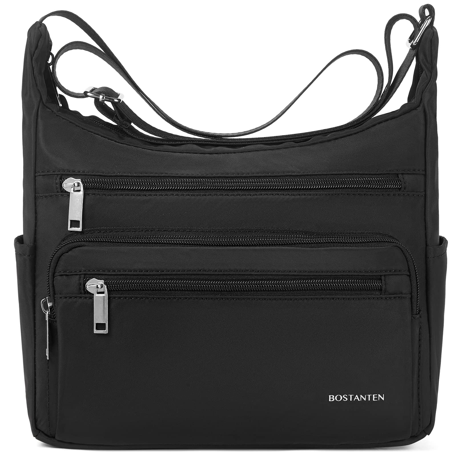 BOSTANTEN Women's Crossbody Purse - Soft Vegan Leather Shoulder Bag with Multiple Pockets | Stylish & Functional for Work, Travel & Everyday Use