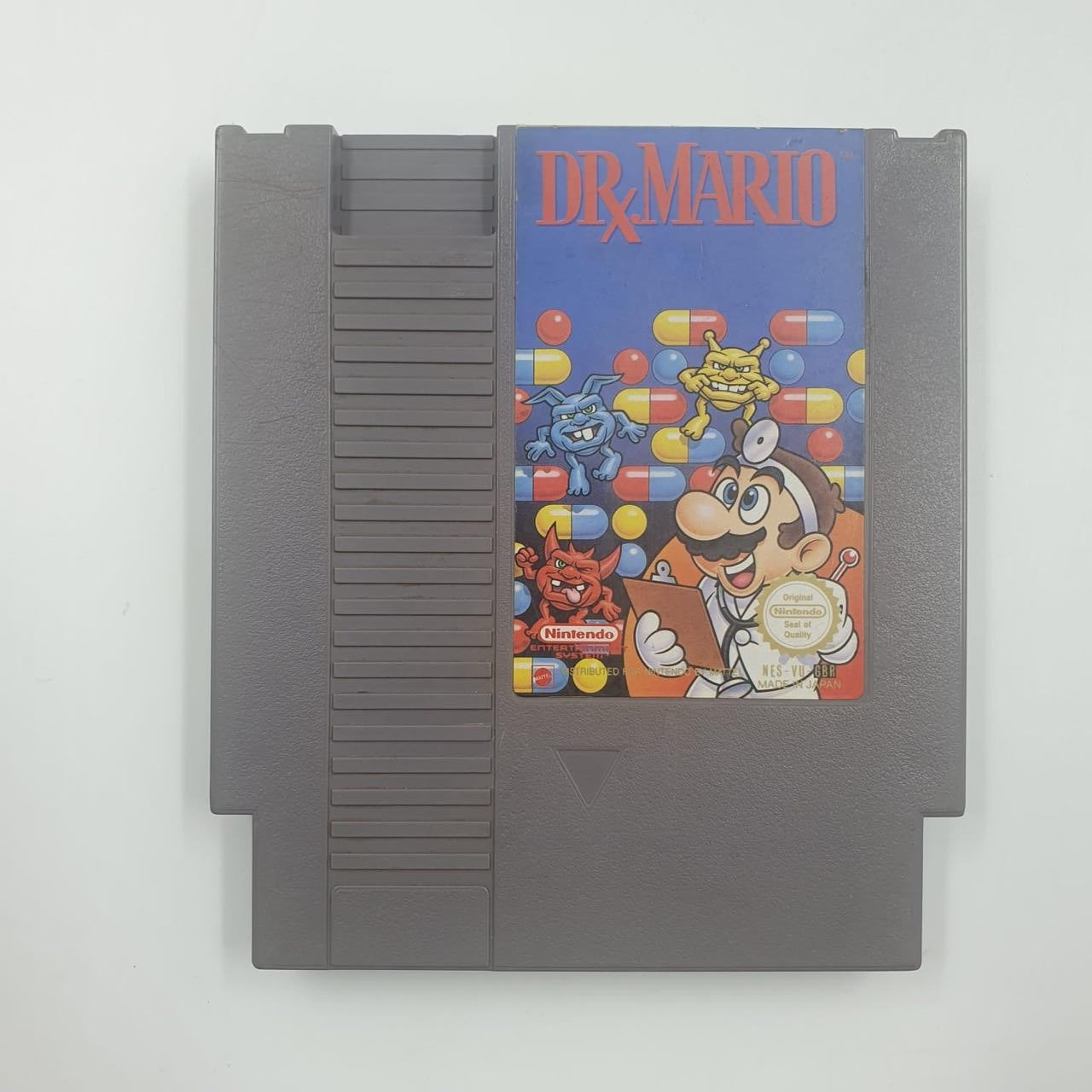 Original Nintendo NES Game - DR X Mario PAL Version for Nintendo Entertainment System | Classic Retro Gaming for Collectors & Nostalgic Players | Perfect for Gaming Parties & Display Collections