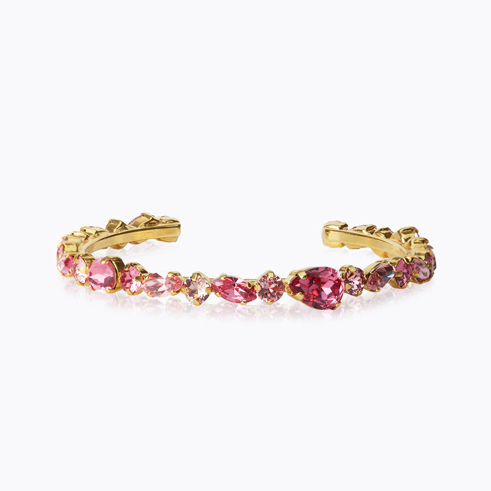Antonia Rose Gold Bangle Bracelet Set - Elegant Stackable Bangles for Women, Perfect for Parties, Weddings & Everyday Wear