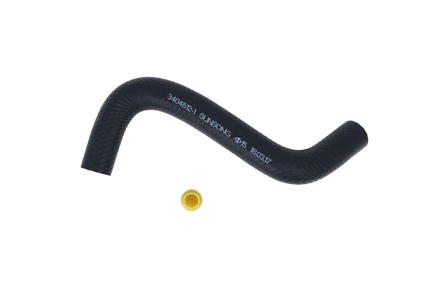 Sunsong 3404612 Power Steering Reservoir Hose - High-Quality Replacement Part for Smooth Steering | Compatible with Various Car Models | Ideal for DIY Auto Repair & Maintenance