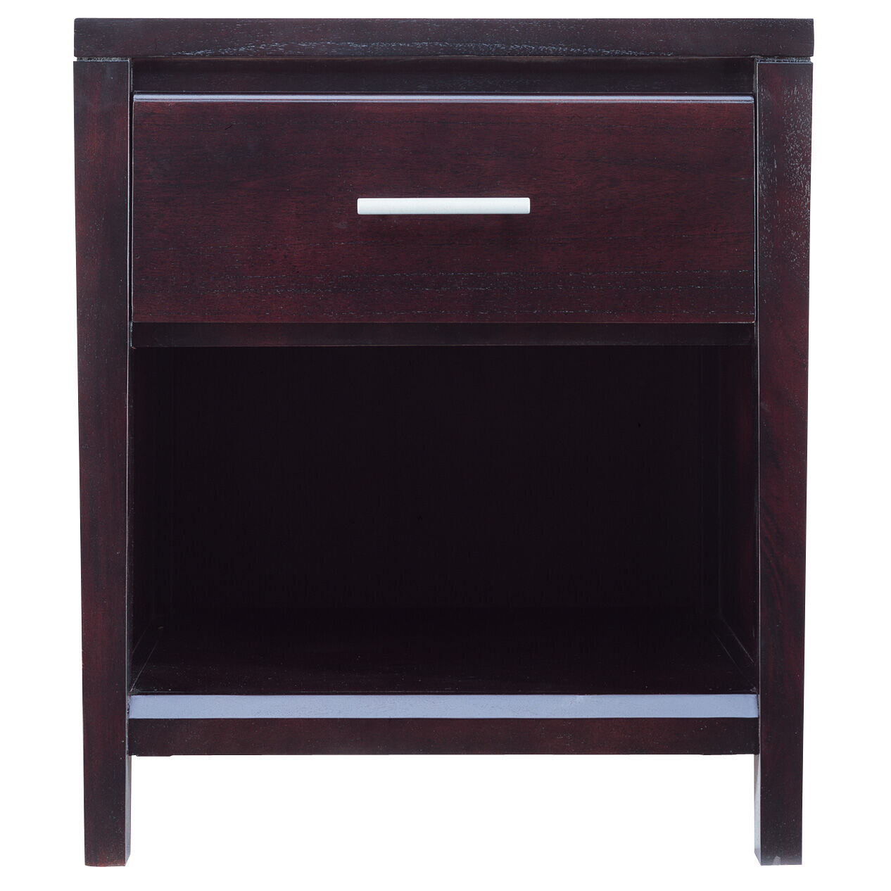 Modern Riva Nightstand with USB Ports - Stylish Bedside Table for Bedroom, Living Room & Office - Perfect for Charging Devices & Storage
