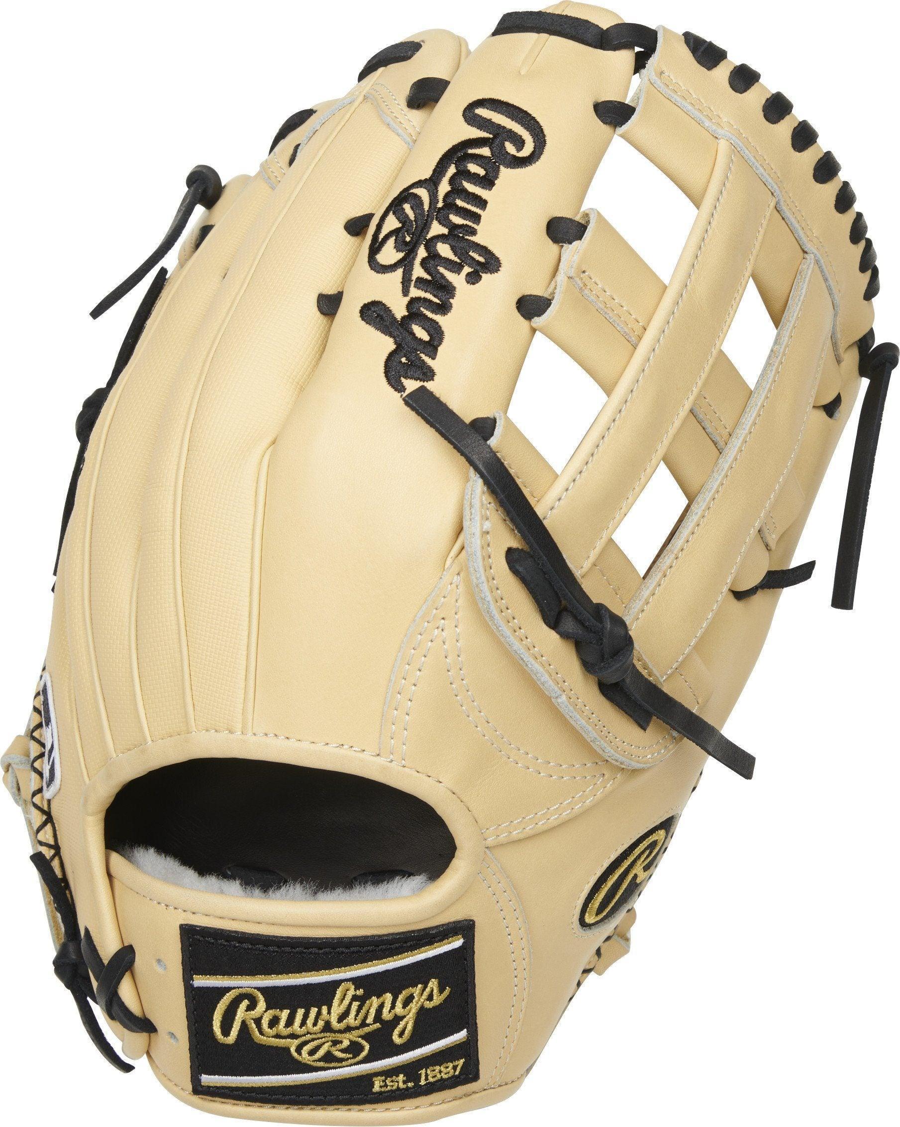 Rawlings Pro Preferred 12.75 Inch Outfield Baseball Glove - PROS3039 6CSS | Premium Leather Mitt for Outfielders | Perfect for Training, Games & Professional Play
