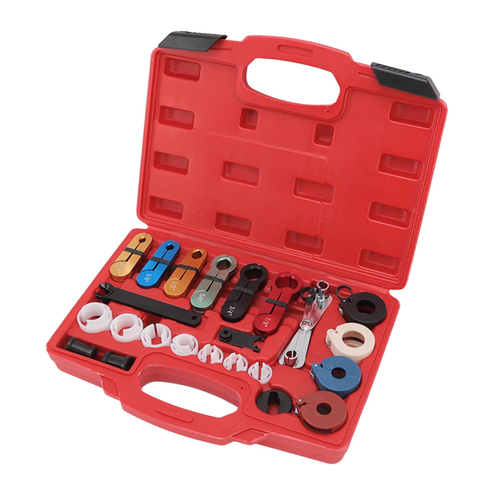 Raguso 26-Piece Quick Disconnect Tool Set for AC Fuel Line - Portable Automotive Repair Kit for Cars, Trucks & SUVs - Ideal for Mechanics & DIY Vehicle Maintenance