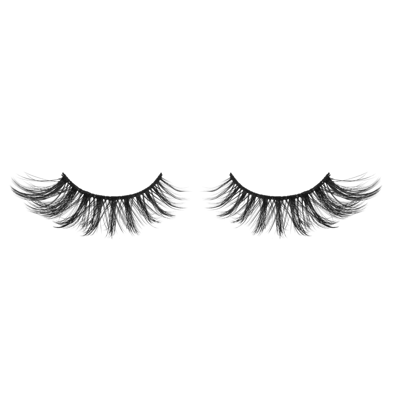 Natural Looking Synthetic Eyelashes - Rome Style False Lashes for Dramatic Eye Makeup | Perfect for Parties, Weddings & Special Occasions
