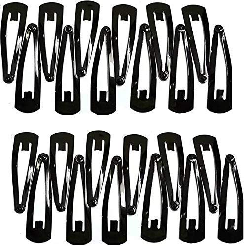 CHRONEX 24-Pack Metal Hair Clips for Women & Girls - Strong Hold Hair Barrettes for Thin, Thick & Curly Hair - Perfect for School, Work, Parties & Everyday Styling