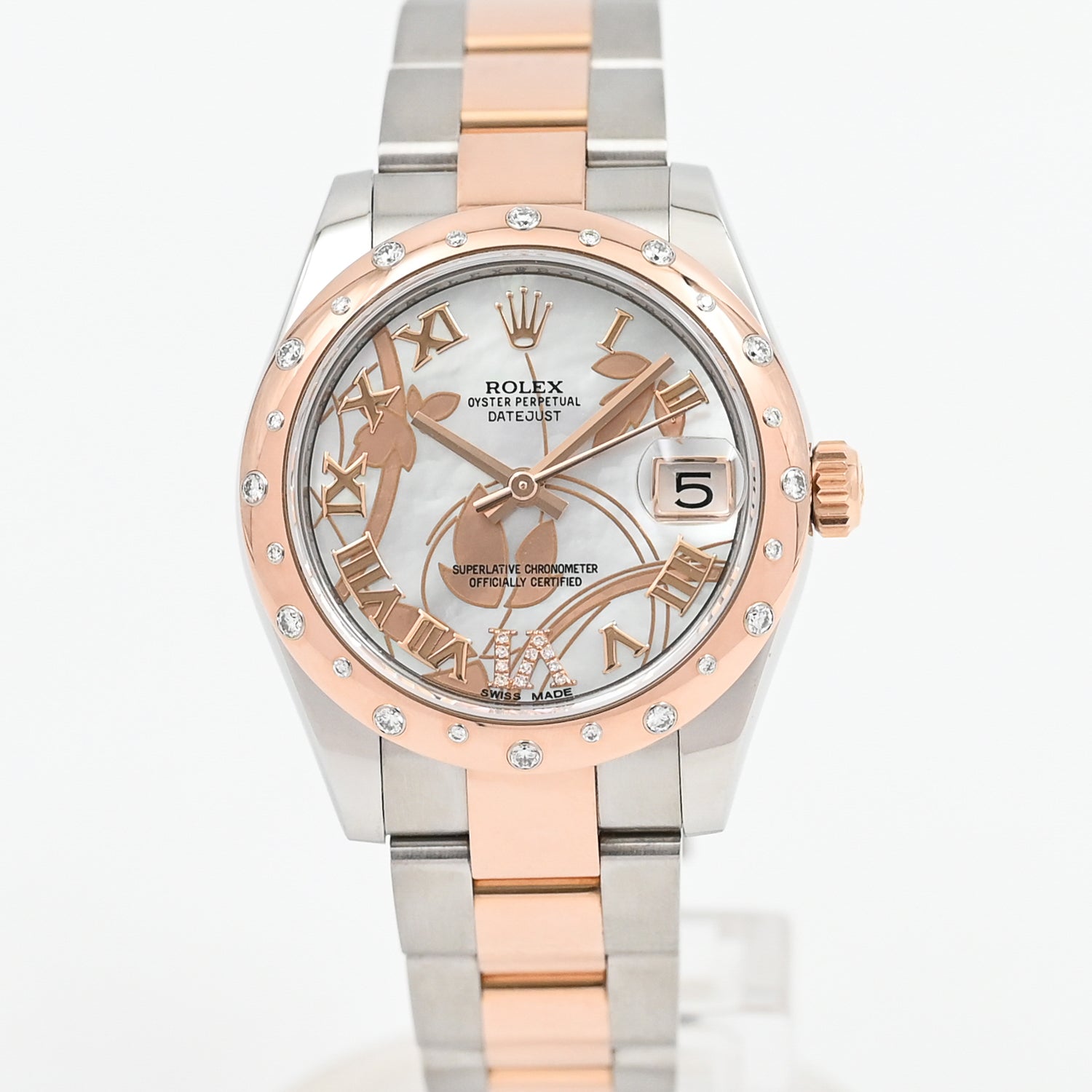 Rolex Datejust 31mm Stainless Steel Watch with Fluted Bezel & Jubilee Bracelet - 2012 Model - Perfect for Women's Luxury Fashion & Special Occasions
