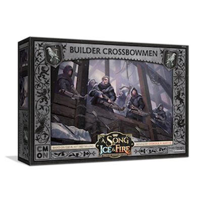 SIF Night's Watch Builder Crossbowmen - Medieval Archery Toy Set for Game of Thrones Fans | Perfect for Role Play, Collectibles & Display