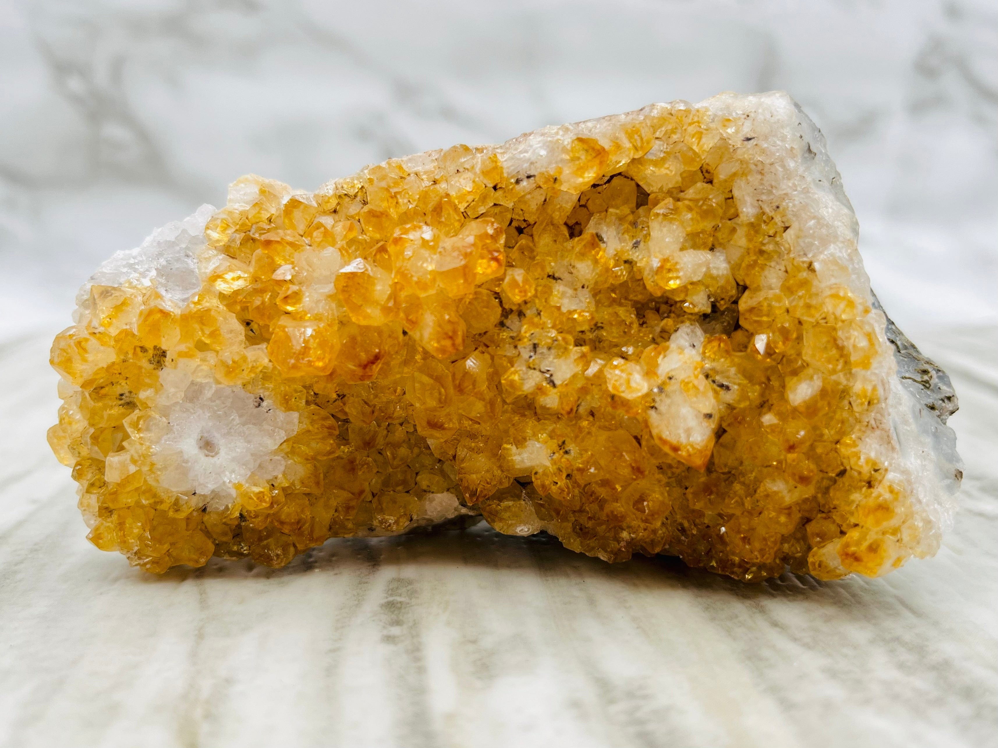 Natural Citrine Crystal Cluster - 47g Raw Citrine Stone for Healing, Meditation & Home Decor | Perfect for Reiki, Feng Shui & Spiritual Gifts