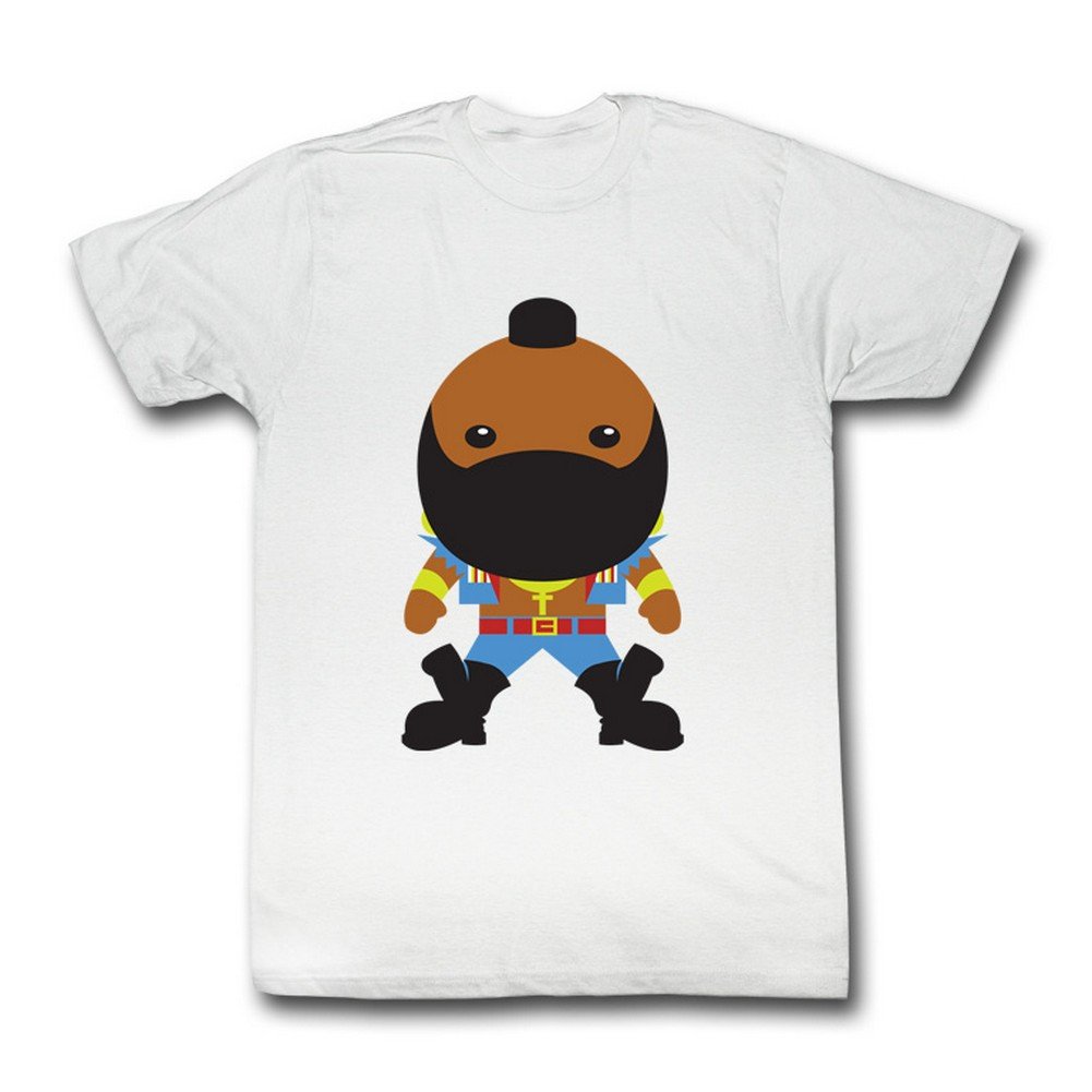 Mr. T Bubble T Adult T-Shirt Tee - Vintage 80s Inspired Graphic T-Shirt for Men - Perfect for Casual Wear, Gym, and Retro Theme Parties