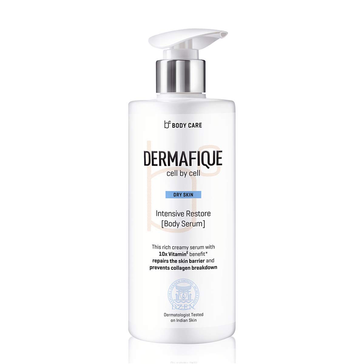 Daarmafique Intensive Restore Body Lotion Serum with Vitamin E – 300ml | Deep Hydrating Moisturizer for Dry Skin | 10x Vitamin E Benefits | Dermatologist Tested | Perfect for Daily Skincare Routine & Post-Shower Hydration