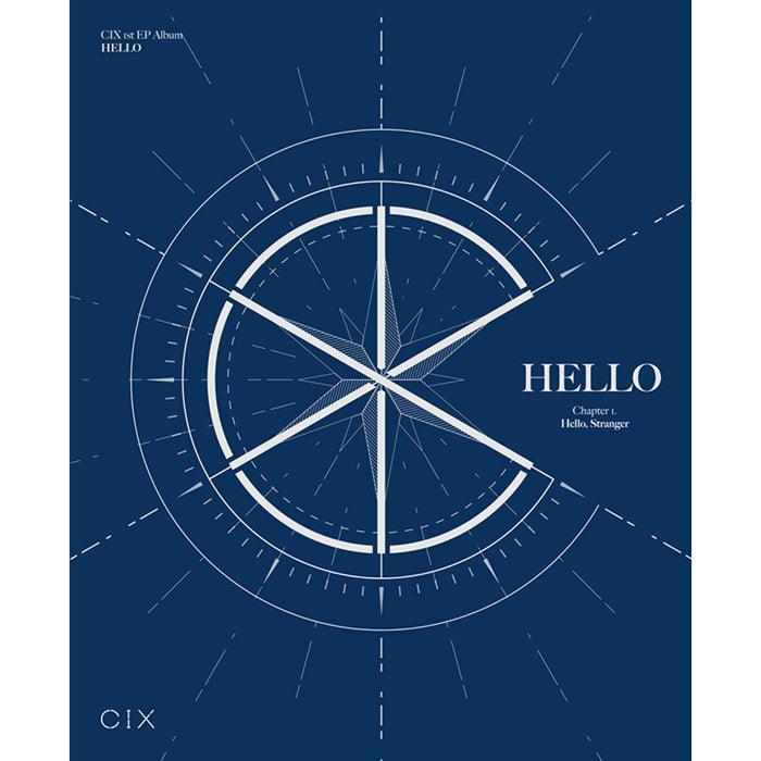 CIX 1ST EP 'HELLO CHAPTER 1. HELLO STRANGER' K-Pop Album + Official Poster - Perfect for K-Pop Fans, Collectors and Gift Giving