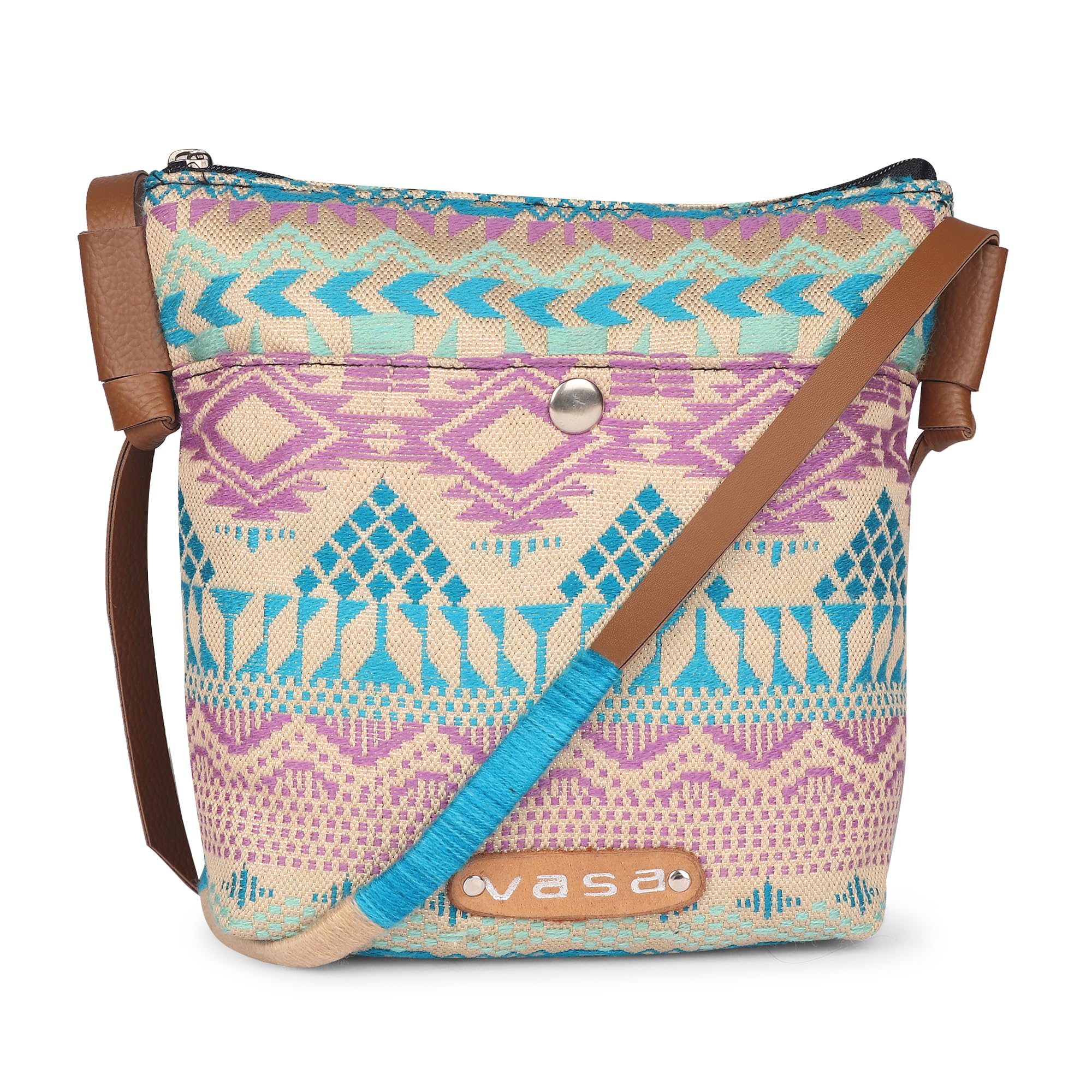 VASA Sling Bags for Men & Women - Crossbody Shoulder Bag with Adjustable Strap - Lightweight & Waterproof for Travel, Hiking, Gym & Everyday Use