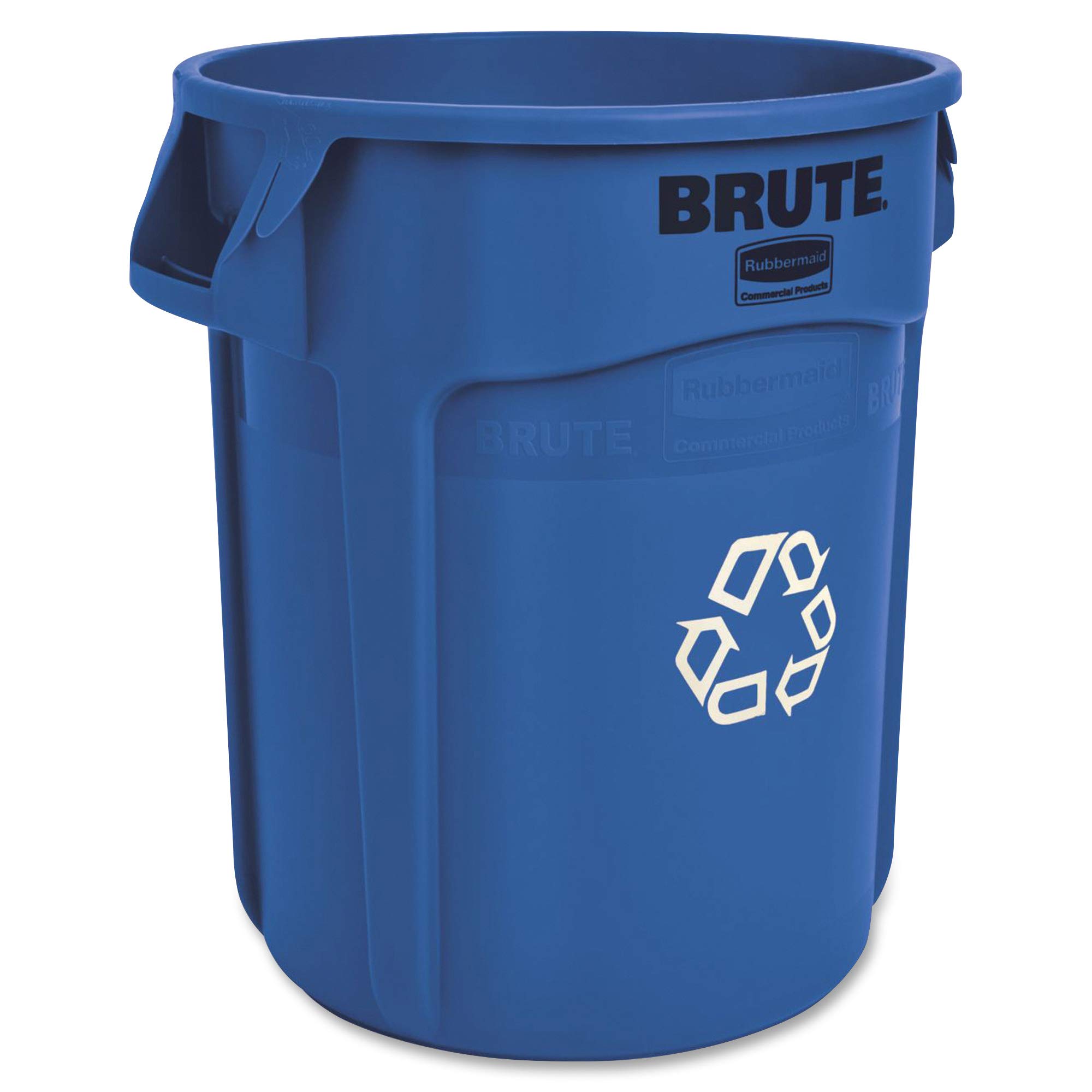 Rubbermaid Commercial Brute 20-Gallon Heavy Duty Recycling Bin - Durable Trash Can for Home, Office & Outdoor Waste Management