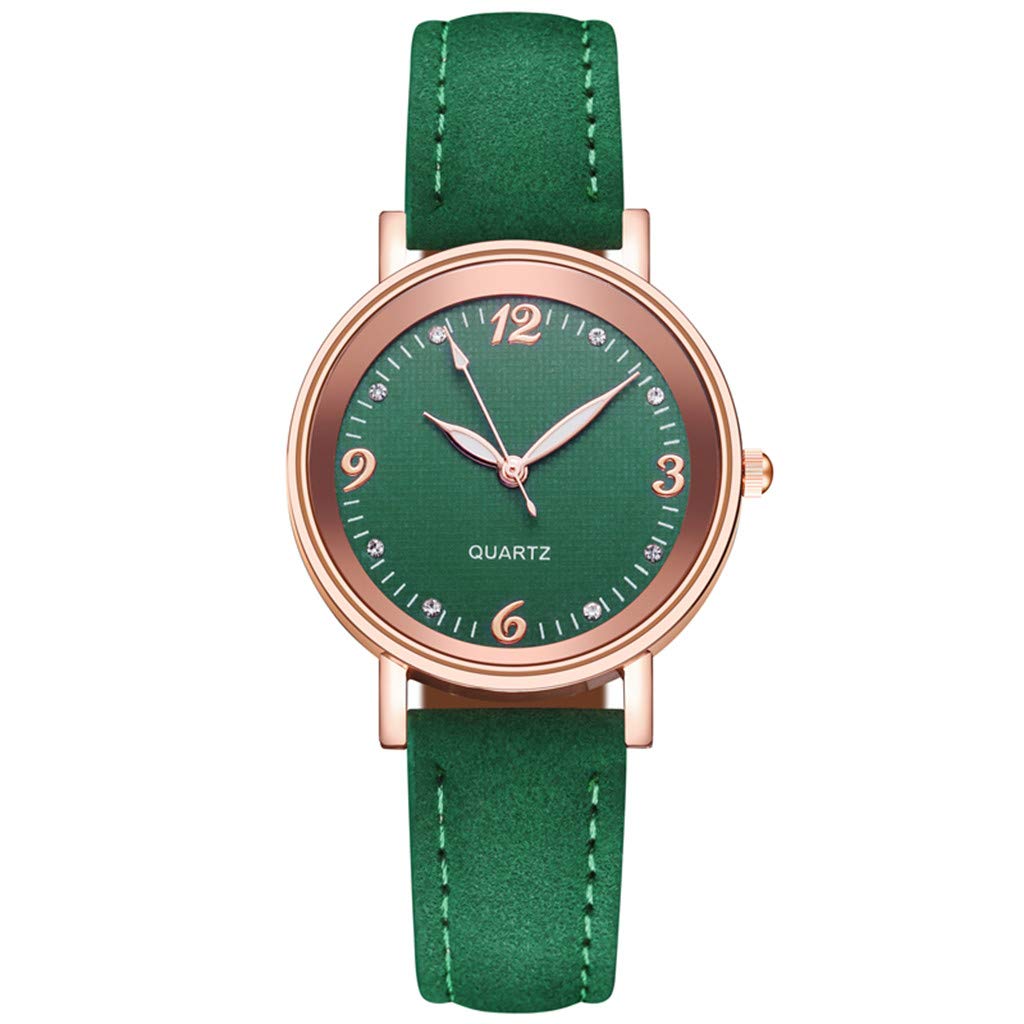Stylish Stainless Steel Quartz Watch for Women - Luxury Casual Dress Watch with Light-Up Dial & Adjustable Long Band - Perfect for St. Patrick's Day, Office Wear & Evening Events