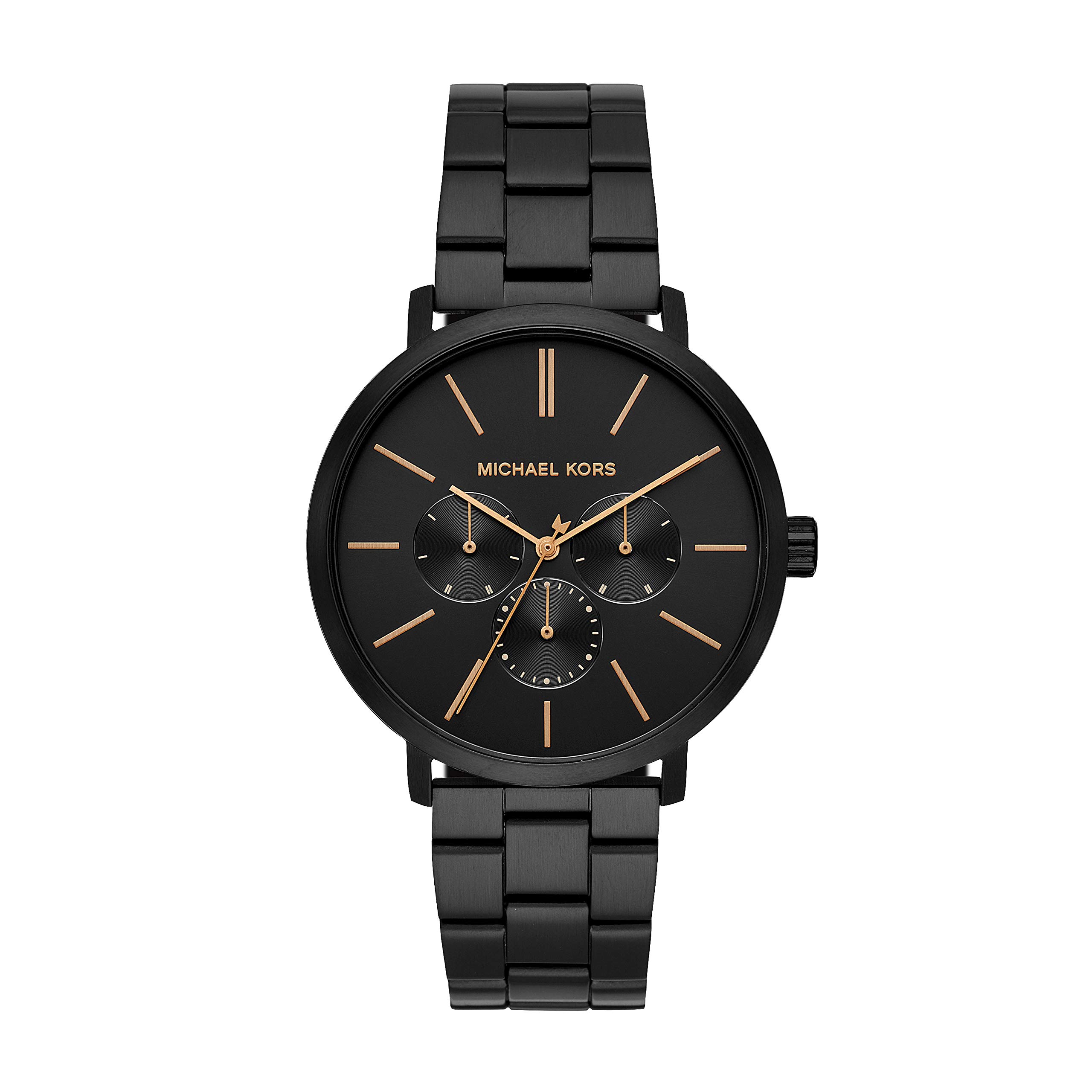 Michael Kors Men's Blake Quartz Watch - Stylish Stainless Steel Watch for Men, Water Resistant, Perfect for Business, Casual & Formal Wear