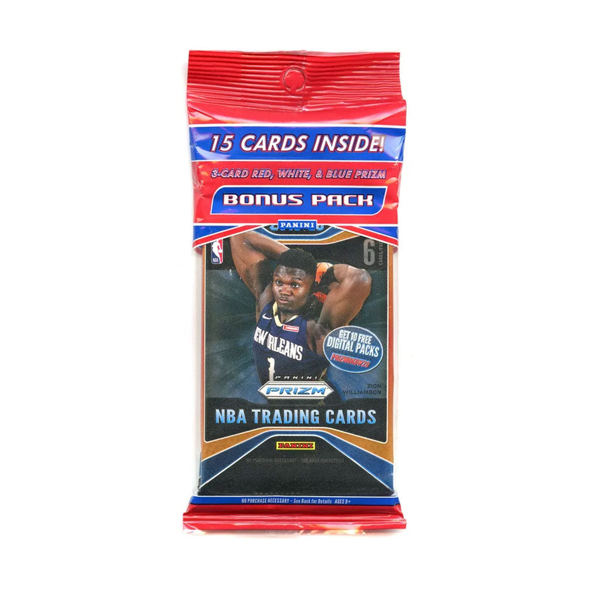 2019-2020 Panini Prizm Basketball Cards Value Pack - NBA Trading Cards Collection for Sports Fans & Collectors - Perfect for Trading, Collecting & Displaying