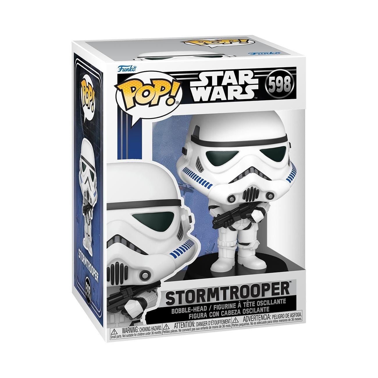 Funko Pop! Star Wars Stormtrooper Vinyl Collectible Figure - Official Merchandise Gift Idea for Kids & Adults - Perfect for Movie Fans, Collectors & Home Decor