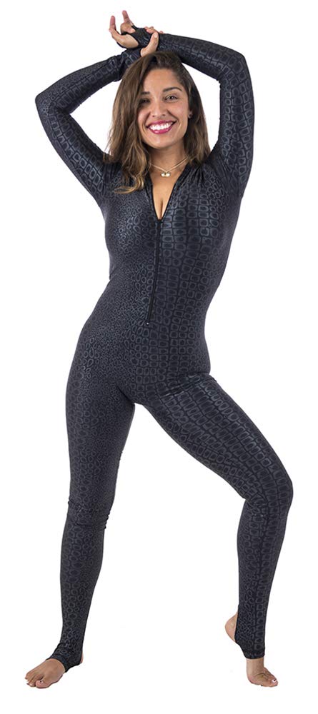 Premium Zippered Full Body Diving Wetsuit with Rash Guard - UV Protection for Surfing, Swimming, Diving & Snorkeling | Ideal for Water Sports, Beach Activities & Outdoor Adventures