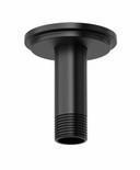 3 Ceiling Mount Shower Arm with Round Escutcheon - Black (569BK) by RIOBEL | Durable Bathroom Fixture for Modern & Spa-Like Showers