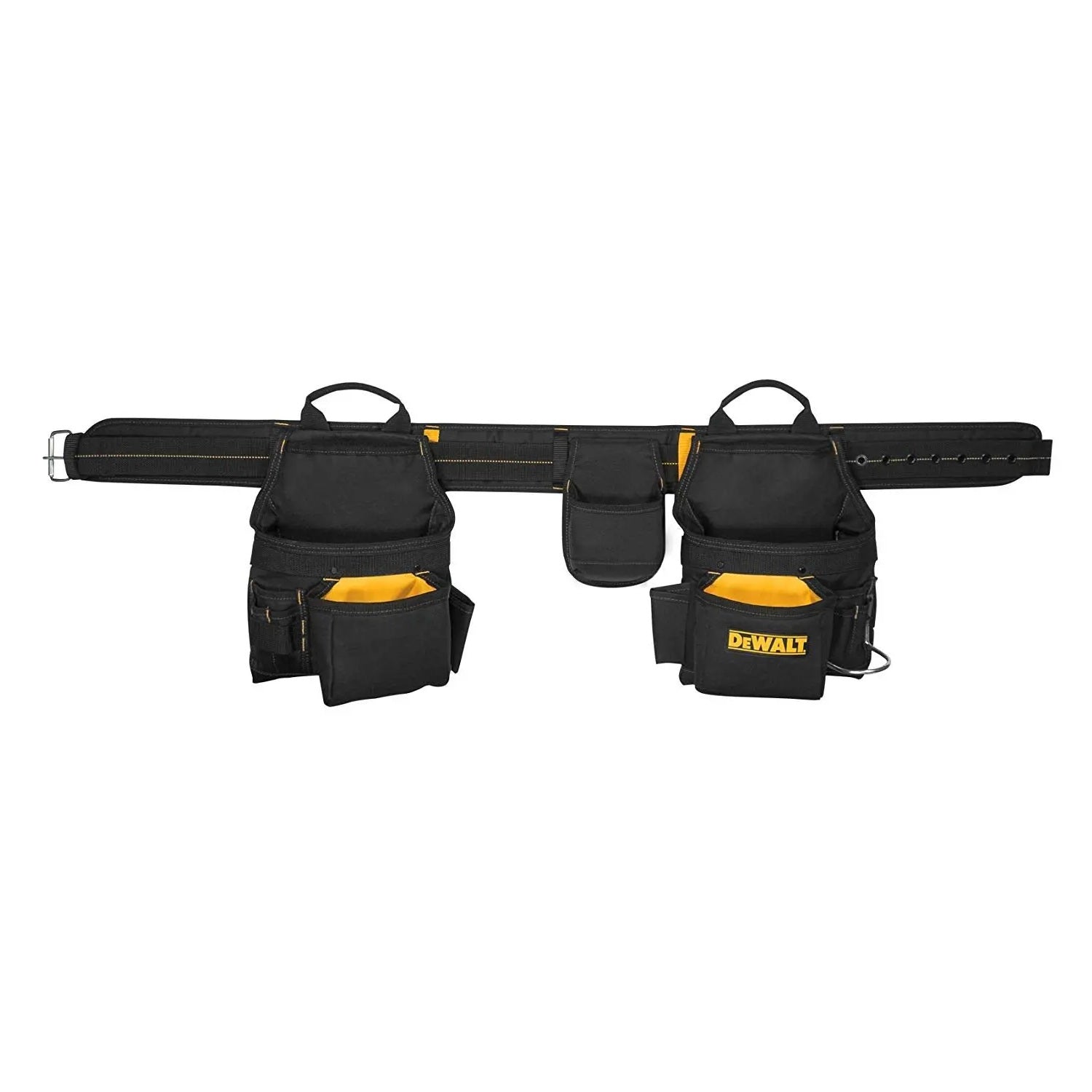 DEWALT DG5640 16-Pocket Deluxe Carpenter's Apron - Heavy Duty Work Apron for Woodworking, Construction & DIY Projects - Perfect for Tools, Nails & Hardware Storage