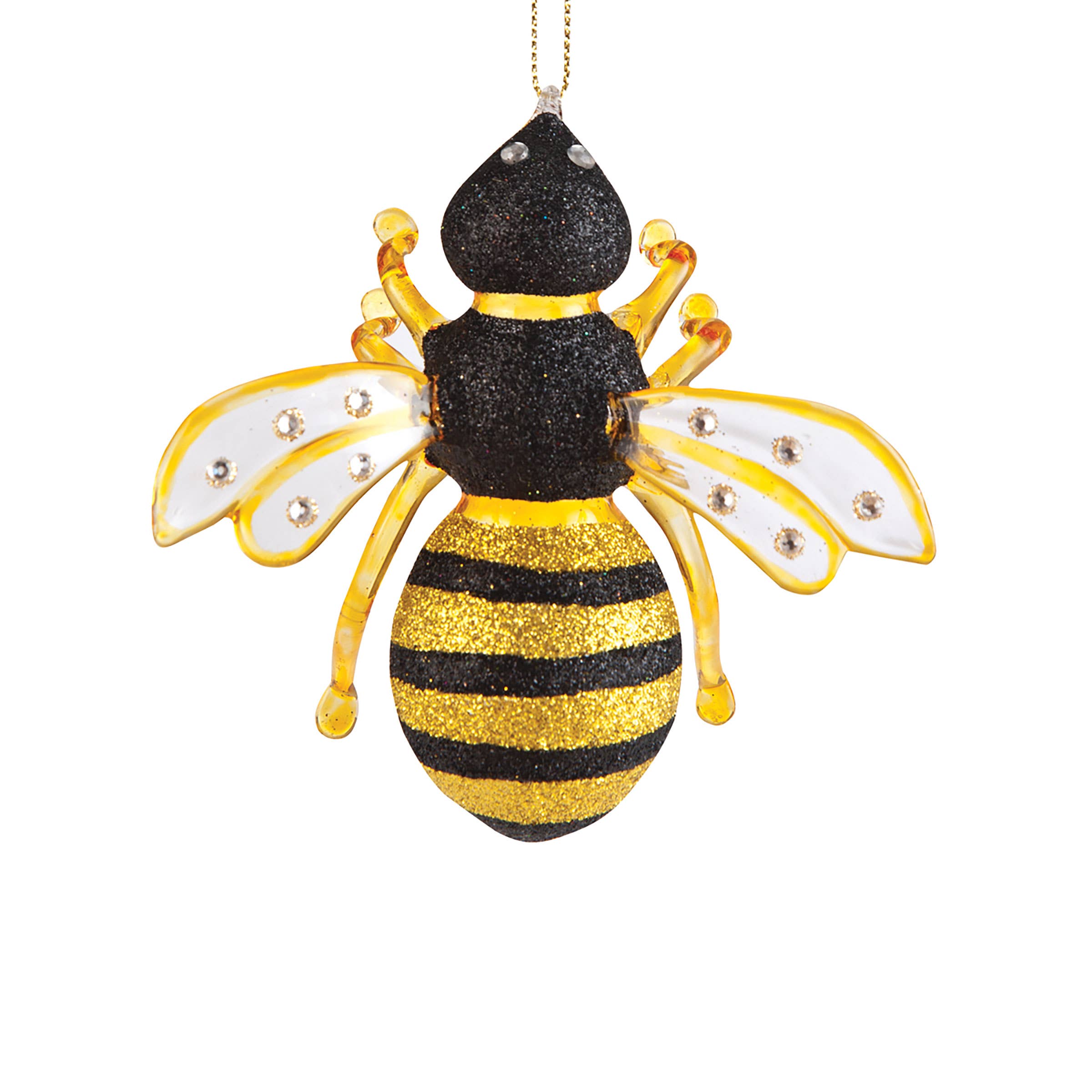 Bumble Bee Christmas Ornament - Handmade Holiday Decor for Tree, Gift, and Festive Home Decoration