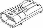 3P MALE BLACK 150 Series Automotive Electrical Connectors - 14 AMP Rating (100 Pack) - Perfect for Car Wiring, Truck Harness & Vehicle Electrical Repairs