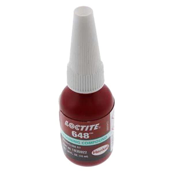 648 High Strength Retaining Compound for Press Fit Applications - 10ml Fast Curing Adhesive | Perfect for Automotive, Machinery & Industrial Equipment Repairs