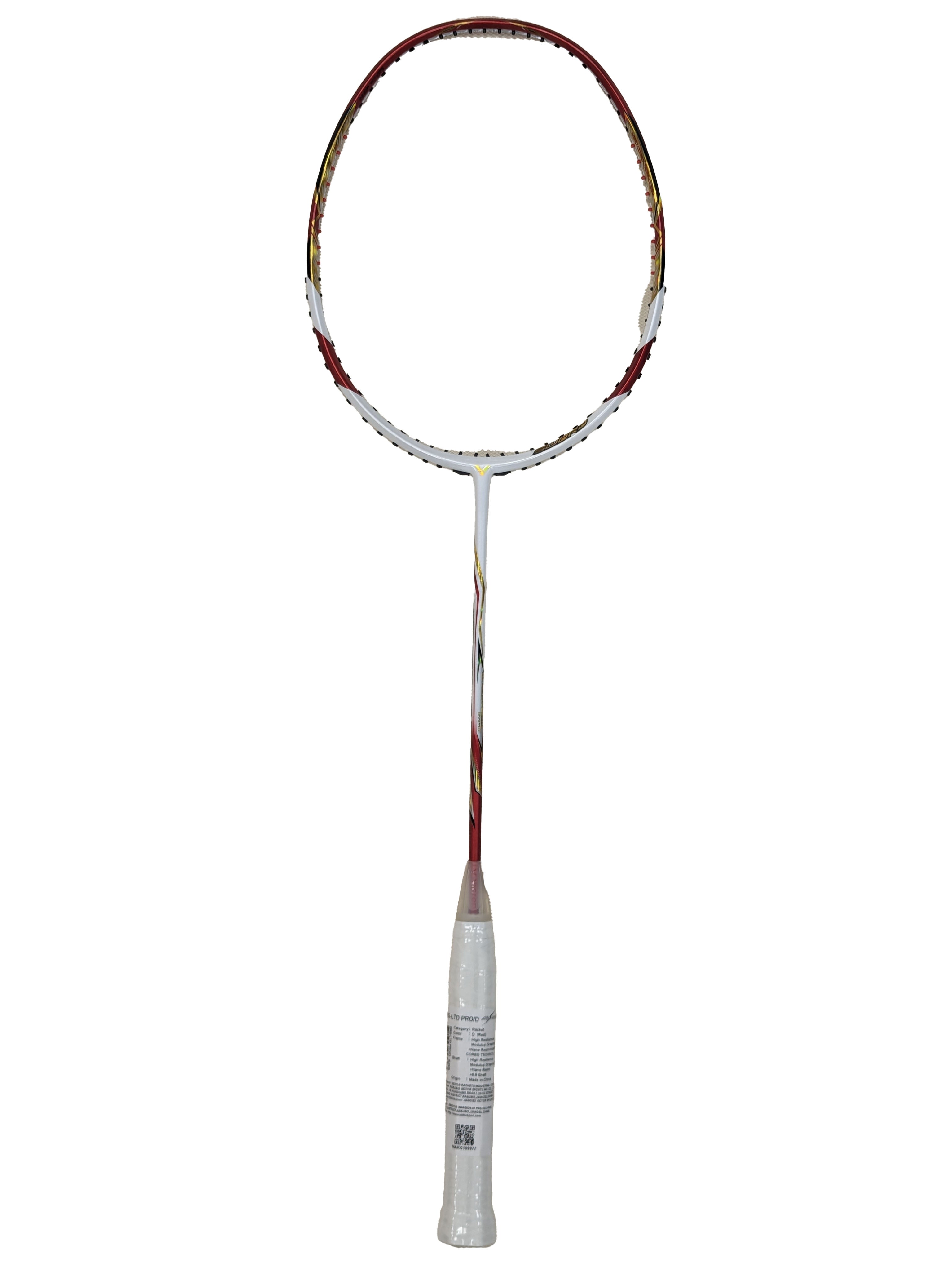 Victor Bravesword Ltd Pro Badminton Racket - Carbon Fiber Lightweight Racquet for Advanced Players - Perfect for Tournaments & Training Sessions